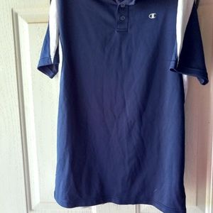 Kids size large champion polo shirt